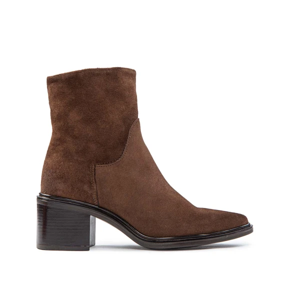 mahogany suede camperos ankle boots mjus