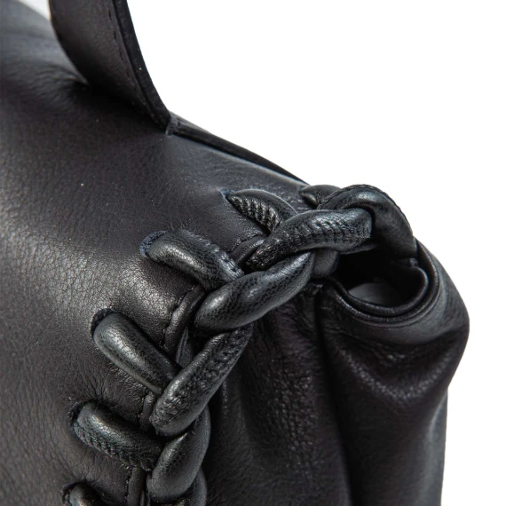 cartella KATE in pelle nera