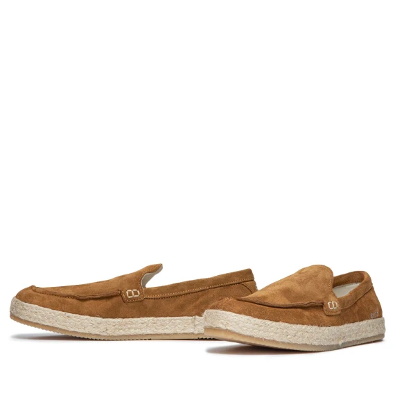 slipon ROPE in camoscio marrone