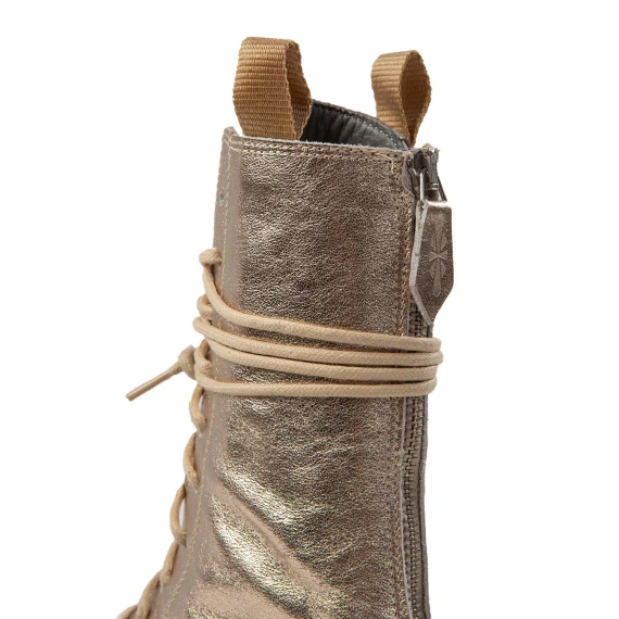 anfibi SCORPIO in pelle vaniglia