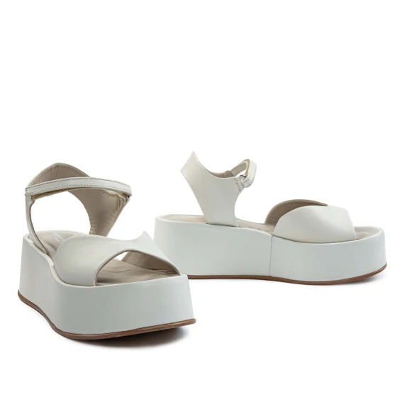 zeppa chiusura stretch JESSIE bianca