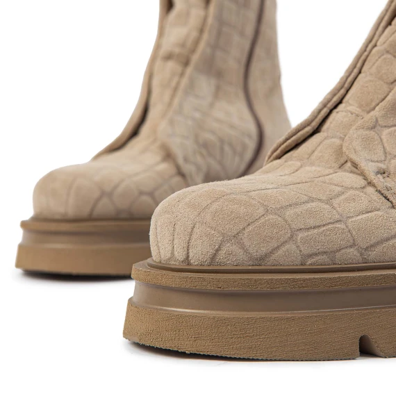 biker KUNI no lace stampa cocco