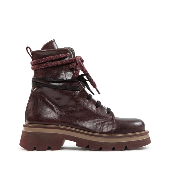 anfibio KUNI in pelle bordeaux patrizia bonfanti