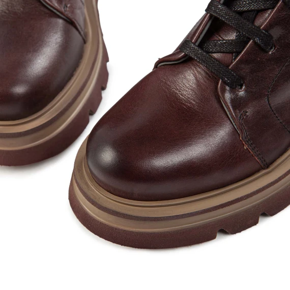 anfibio KUNI in pelle bordeaux