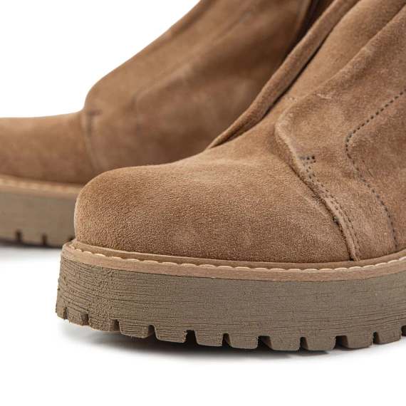 biker KUNI no lace in suede natural