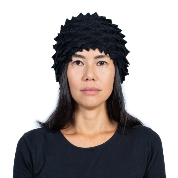 fascia EGG in lana nera