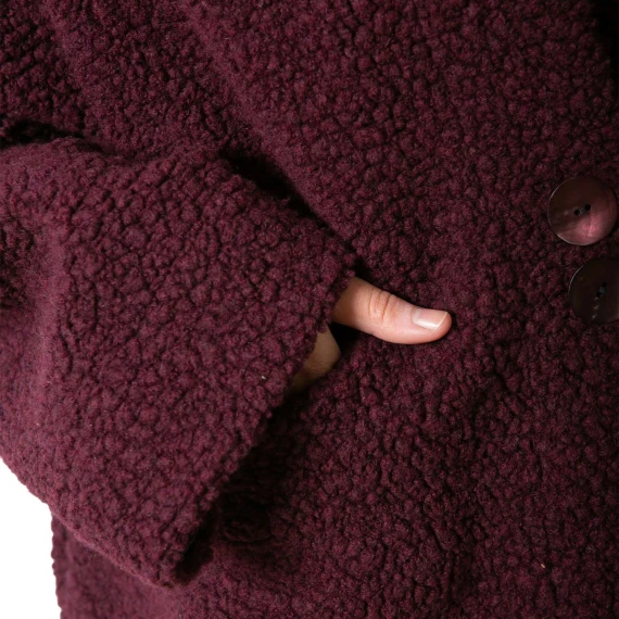 bomber TEDDY bordeaux