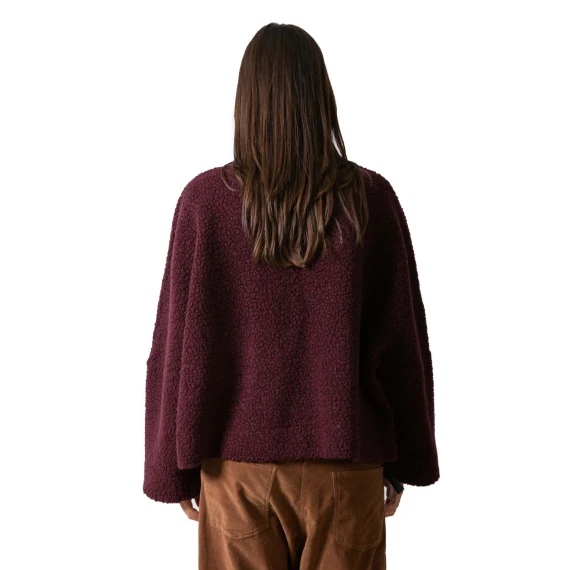 bomber TEDDY bordeaux