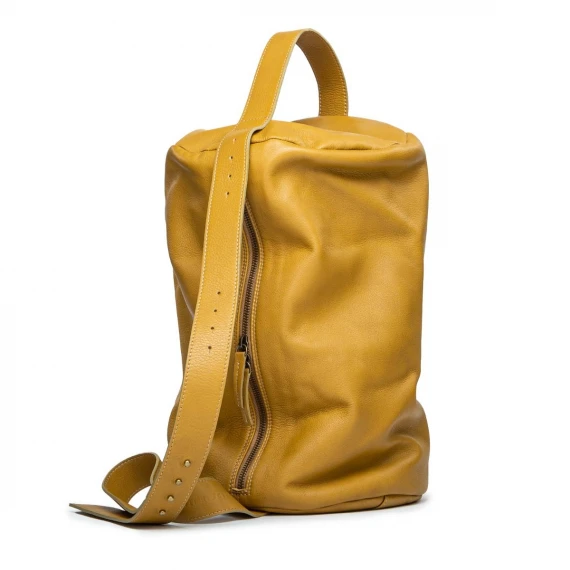 borsa LORICA in pelle orzo