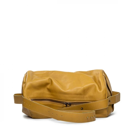 borsa LORICA in pelle orzo