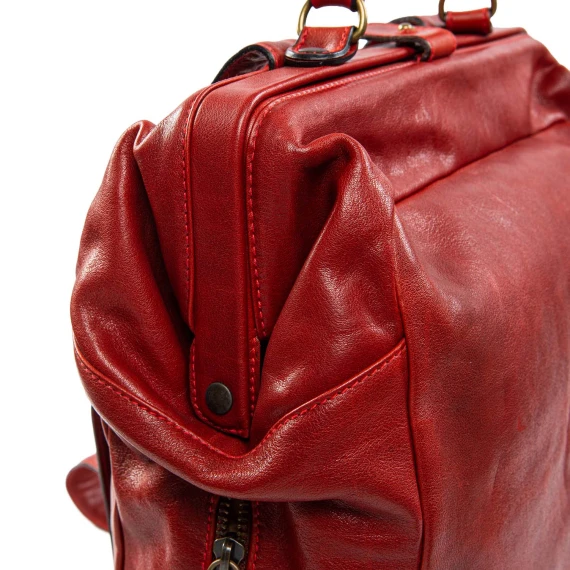 zaino PROFESSORE pelle rosso