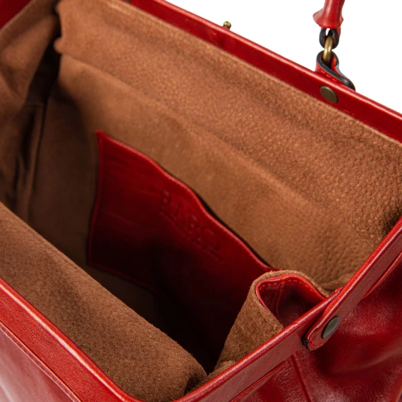 zaino PROFESSORE pelle rosso