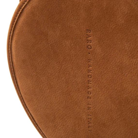 TAMBURELLO nubuck leather shoulder bag