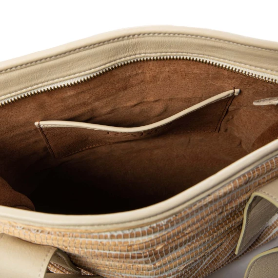 shopper BAMBU crema