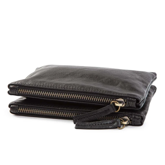 clutch MINI ZELDA pelle nero