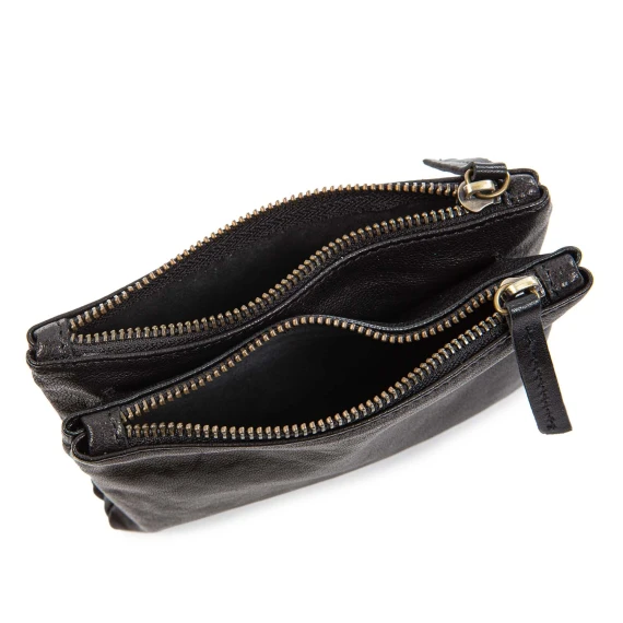 clutch MINI ZELDA pelle nero