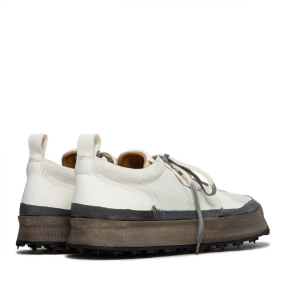 Sneakers pelle bianca deals