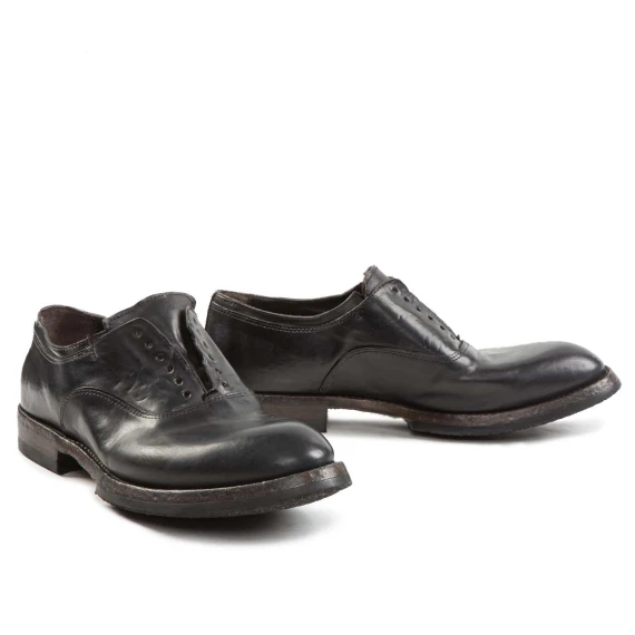 strigata HORSE in pelle nera