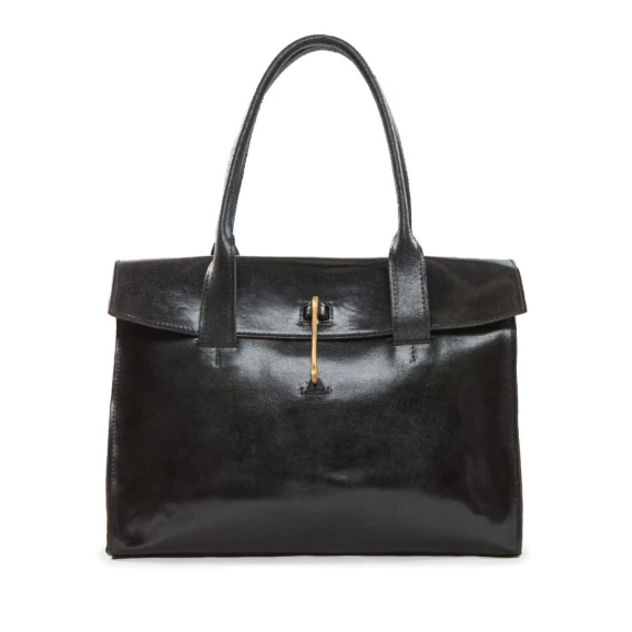 cartella DOCTOR LUX BRASS nera