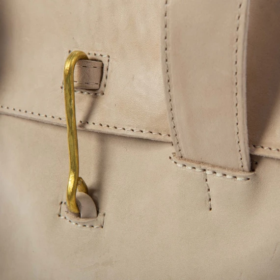 DOCTOR M briefcase in gray leather