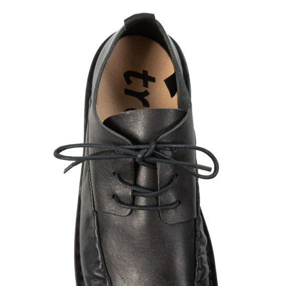 stringate SIEVE in pelle nera