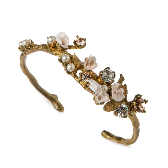 bracciale oro rose rosa