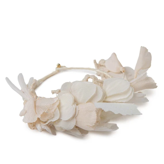 bracciale fiori bianchi