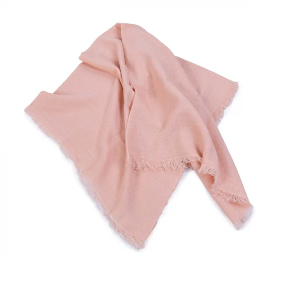 pashmina Eva in lana rosa