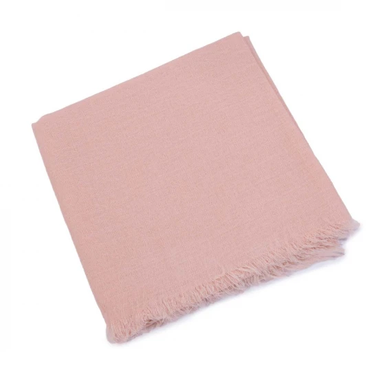 pashmina Eva in lana rosa