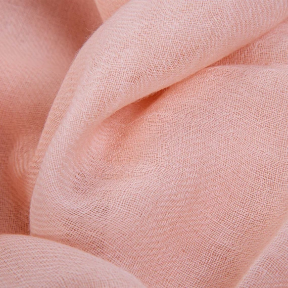pashmina Eva in lana rosa