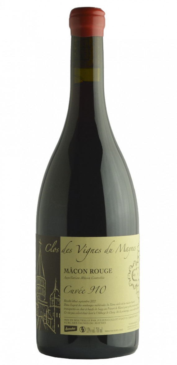 Macon Rouge Cuvée 910 Clos des Vignes du Maynes 2022 - Domaine des Vignes du Maynes
