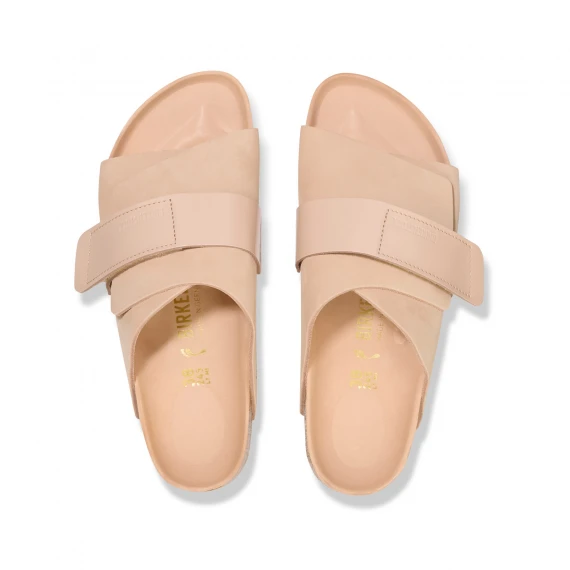 Sandalo Kyoto in nabuk beige