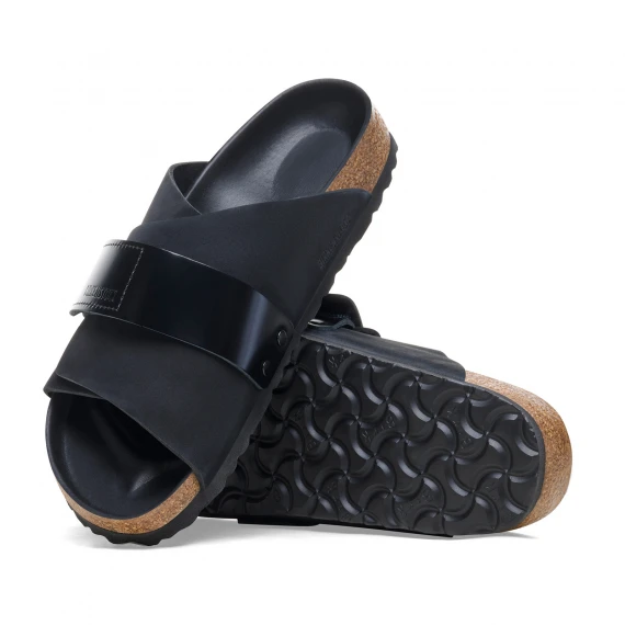 Sandalo Kyoto in nabuk nero