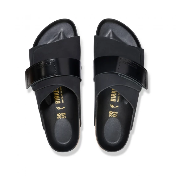Sandalo Kyoto in nabuk nero