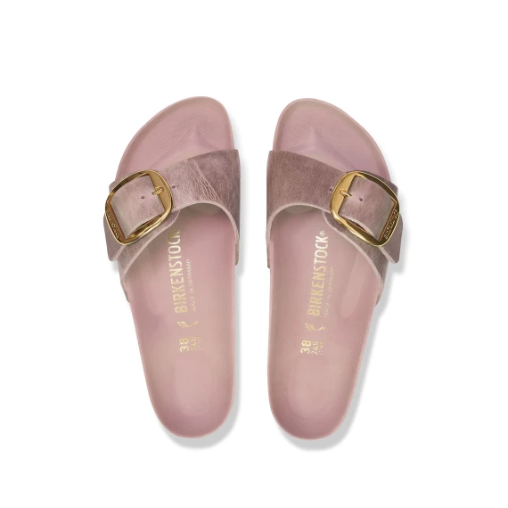 Ciabatta Madrid in pelle anticata lilla