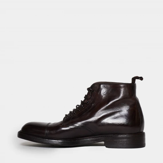 Polacchino alto legato marrone