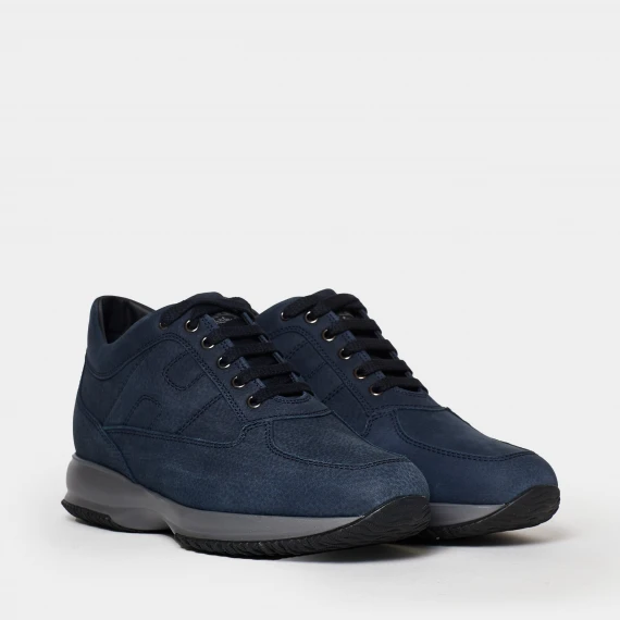 Sneaker Hogan Interactive nabuk blue 