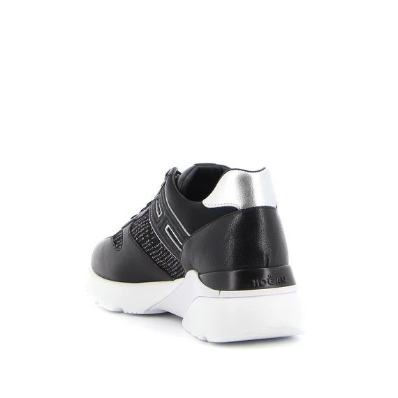 Sneakers H261 in pelle nera 
