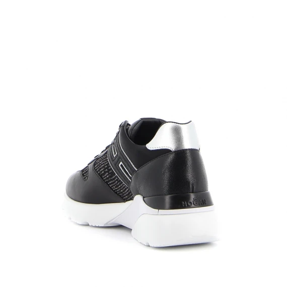 Sneakers H261 in pelle nera