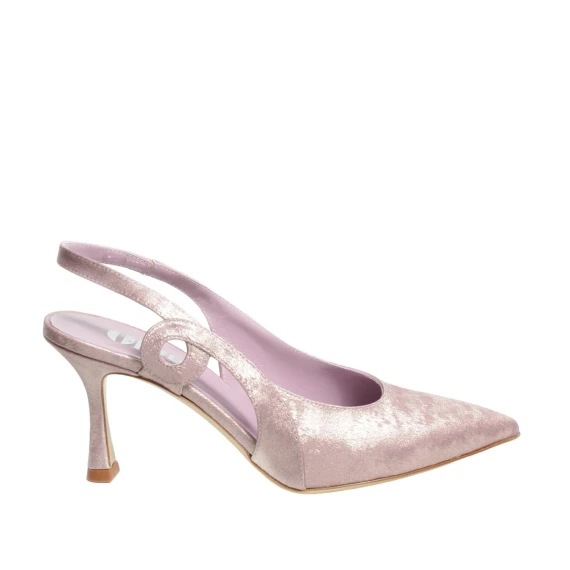 Slingback in pelle Givrè cipria