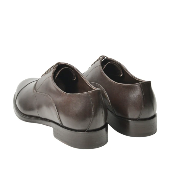 Francesina legata in pelle ebano