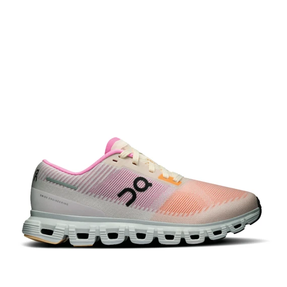 Sneakers Cloud 6 Push arancione e rosa
