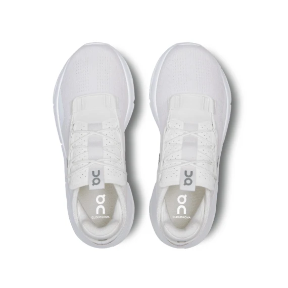 Sneakers Cloud 6 in tessuto tecnico bianco