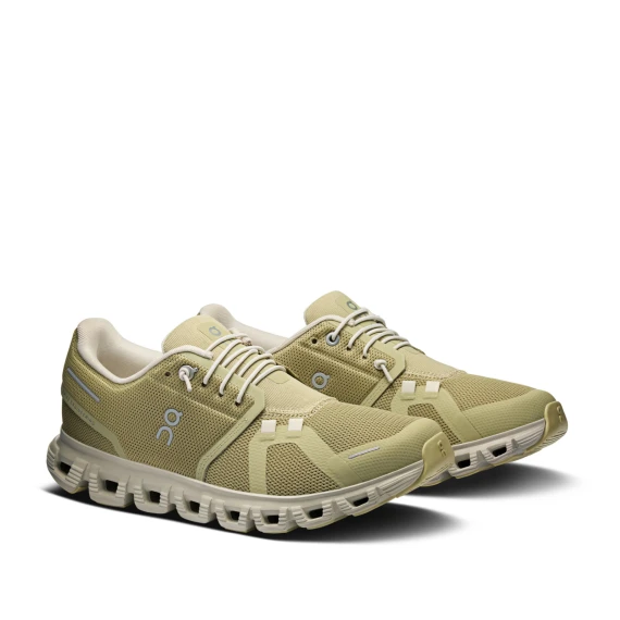 Sneakers Cloud 6 in tessuto tecnico traspirante verde salvia