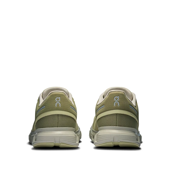 Sneakers Cloud 6 in tessuto tecnico traspirante verde salvia