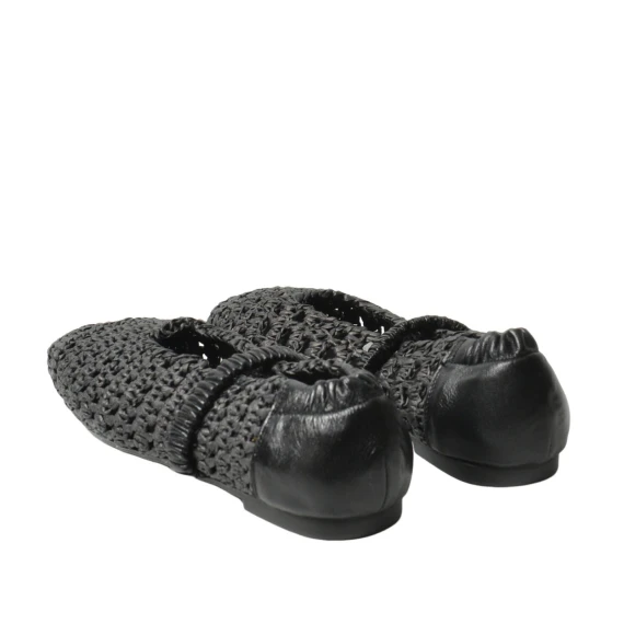 Paperina in rafia nera