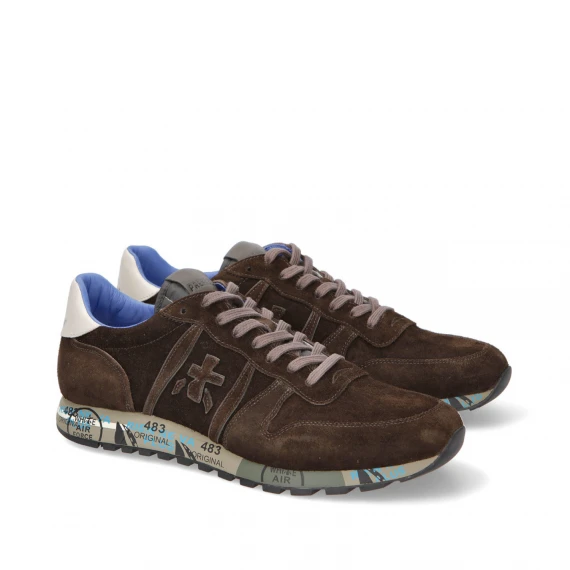 Premiata Eric 6409 in suede marrone