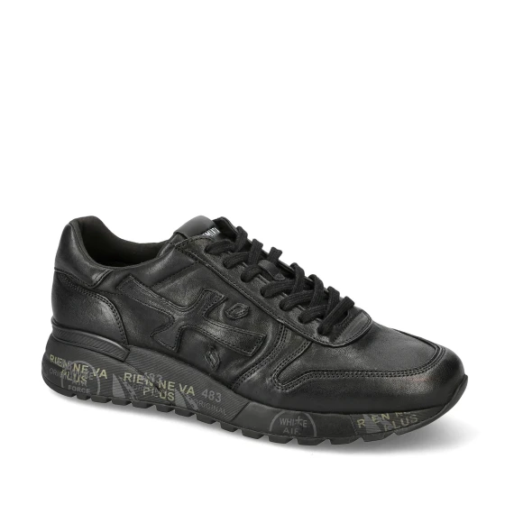 Sneakers Mick in pelle nera