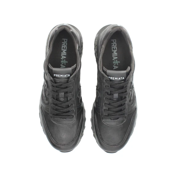 Sneakers Mick in pelle nera