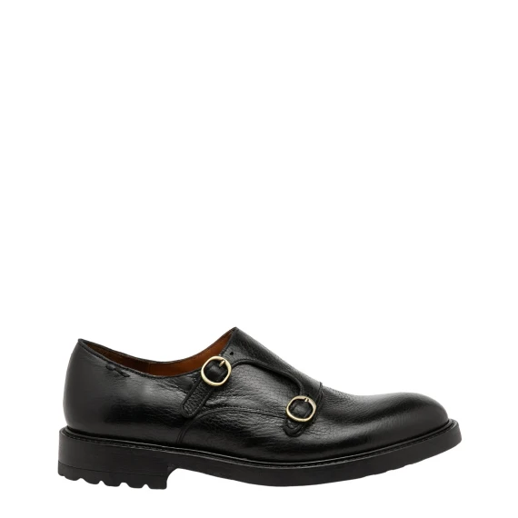 Monk strap in morbida pelle nera  - Taglia 44 - alexander hotto